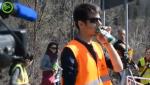Rally geluid met bierblik